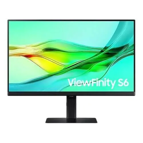 SAMSUNG Monitor LS24D600UAUXEN 24/IPS/2560x1440/100Hz/5ms GtG/HDMIx2/DP/USB/LAN/Pivot/visina/crna