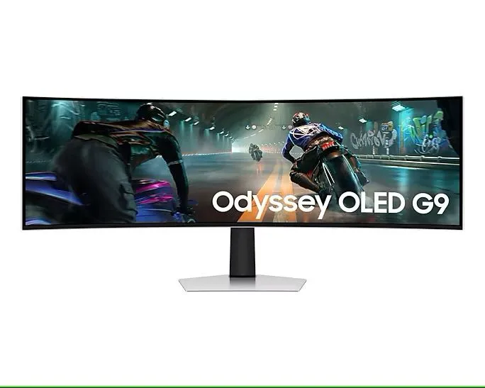 SAMSUNG Monitor LS49DG910SUXEN 49 VA/zakrivljen/32:9/5120x1440/144Hz/1msGTG/HDMI/DP/freesync/crna