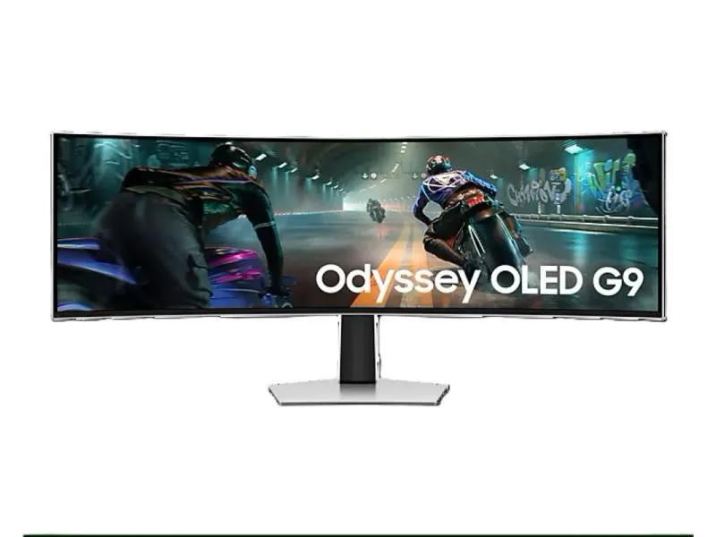 SAMSUNG Monitor LS49DG910SUXEN 49/OLED/zakrivljen/32:9/5120x1440/144Hz/0/03msGTG/HDMI/DP/freesync