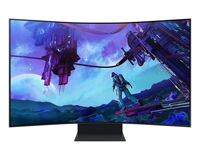 SAMSUNG Monitor Odyssey Ark LS55CG970NUXDU 55/VA/zakrivljen/3840x2160/165Hz/1ms GtG/HDMIx4/USB/LAN