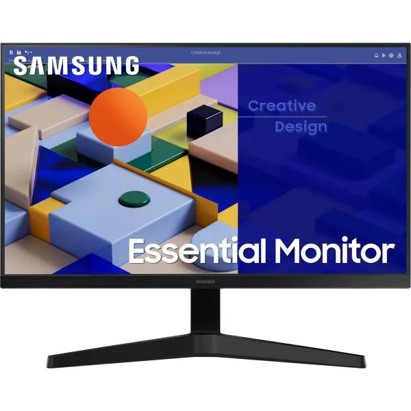 SAMSUNG Monitor S24C314EAU TFT 61cm/24inc (1920x1080) 16:9 5ms IPS HDMI VGA Full HD Black