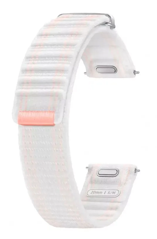 SAMSUNG Platneni kaiš za Galaxy Watch 7/ (S/M)/ roza/bela