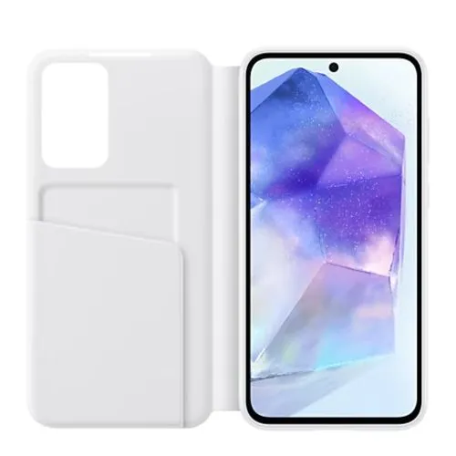 SAMSUNG preklopna Maska A35 S VIEW/ bela