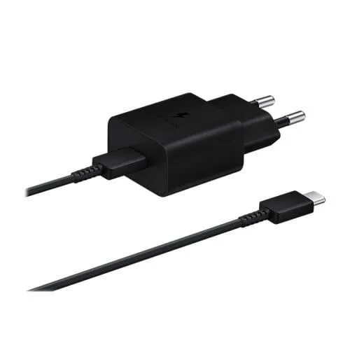SAMSUNG Punjač 15W Type-C + kabel Type-C ( EP-T1510 ), crna
