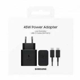 SAMSUNG Punjač kućni Adapter Tip-C PD 45w, crna