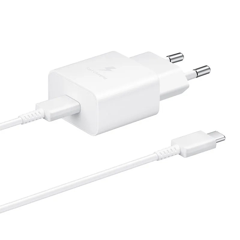 SAMSUNG Punjač PD 15W + Type C kabl EP-T1510-XWE/ bela