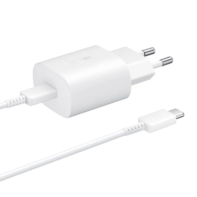 SAMSUNG Super Fast Punjač PD 25W Type C/ bela EP-TA800-XWE