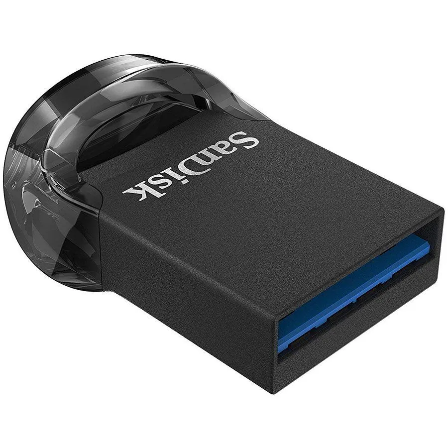 SANDISK Ultra Fit 64GB/ USB 3.1 - Small Form Factor Plug & Stay Hi-Speed USB Drive