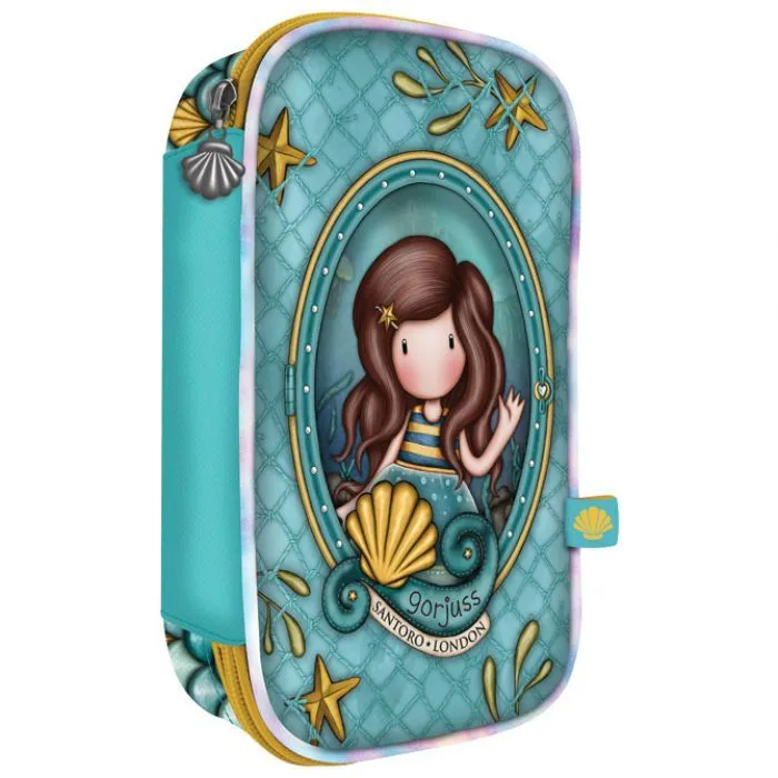 SANTORO Pernica puna ovalna 1zip 1preklop Deep Secrets Gorjuss 1046GJ17