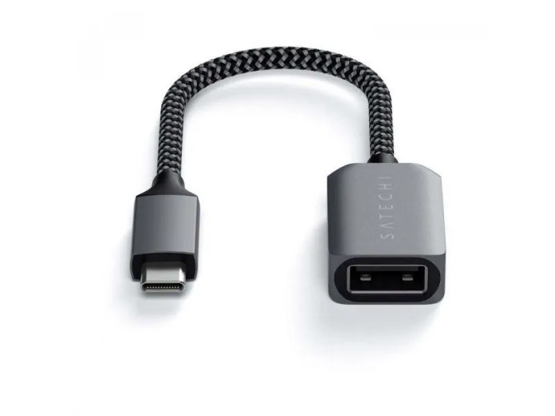 SATECHI Adapter USB-C na USB 3.0 (ST-UCATCM), siva