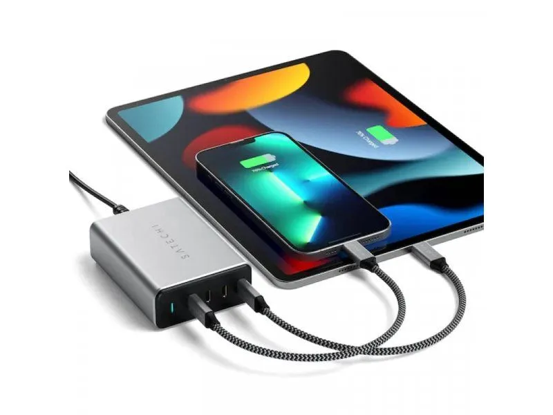 SATECHI Punjač sa 4 porta USB-C 165W ST-UC165GM-EU