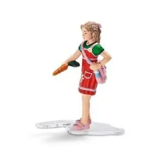 Schleich Devojka, hrani