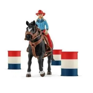 Schleich Kaubojka u trci sa preprekama