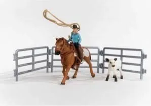 Schleich Rodeo devojka sa lasom