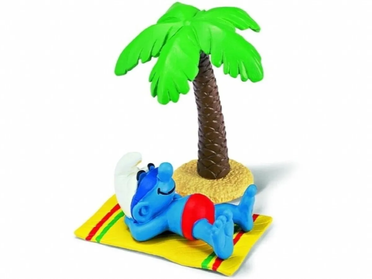 SCHLEICH Štrumf na odmoru