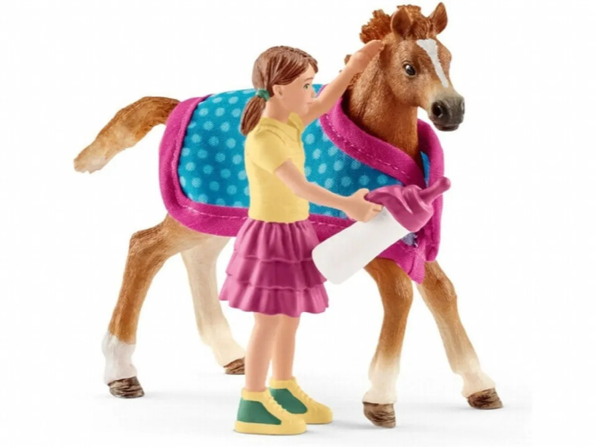 SCHLEICH Zdrebe sa pokrivačem