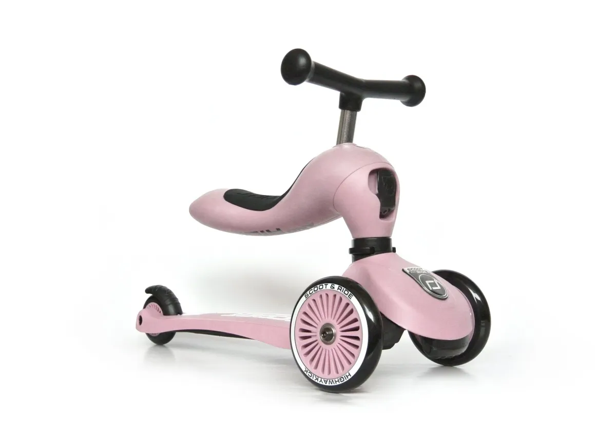 SCOOT AND RIDE Highwaykick 1 Rose - Trotinet za decu