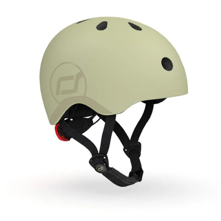 SCOOT AND RIDE Kaciga za decu Olive/ S-M