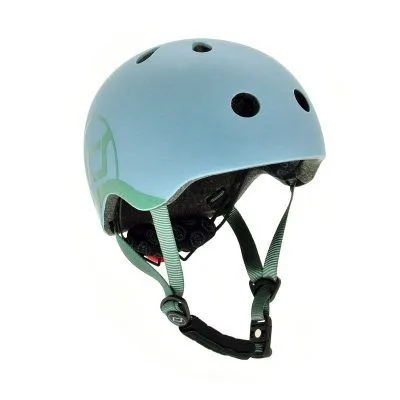SCOOT AND RIDE Kaciga za decu Steel XXS-S, plava