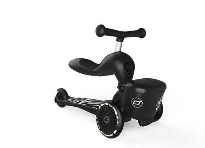 SCOOT AND RIDE Trotinet za decu Highwaykick 1 Lifestyle/ crna/bela