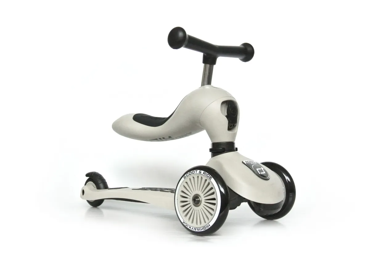 SCOOT AND RIDE Trotinet za decu Highwaykick 1/ siva
