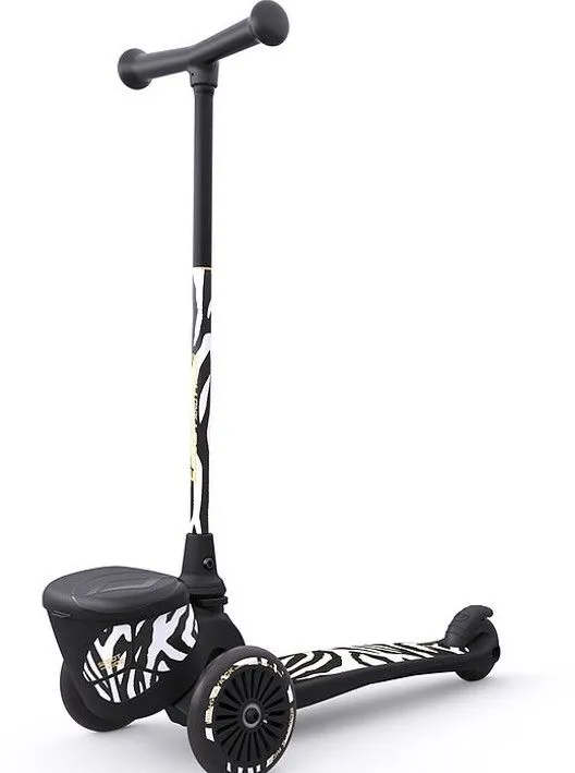 SCOOT AND RIDE Trotinet za decu Highwaykick 2 Lifestyle, crna/bela