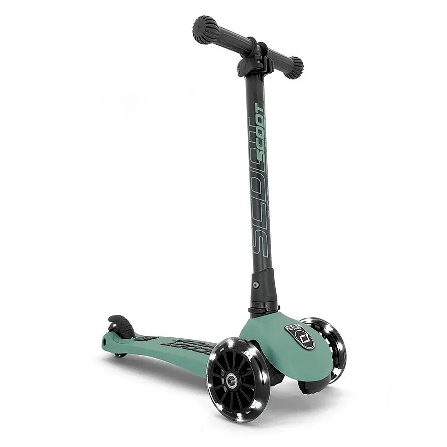 SCOOT AND RIDE Trotinet za decu Highwaykick 3 LED Forest