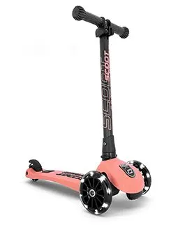 SCOOT AND RIDE Trotinet za decu Highwaykick 3 LED Peach