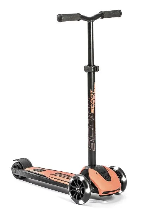 SCOOT AND RIDE Trotinet za decu i odrasle Highwaykick LED 5 Peach