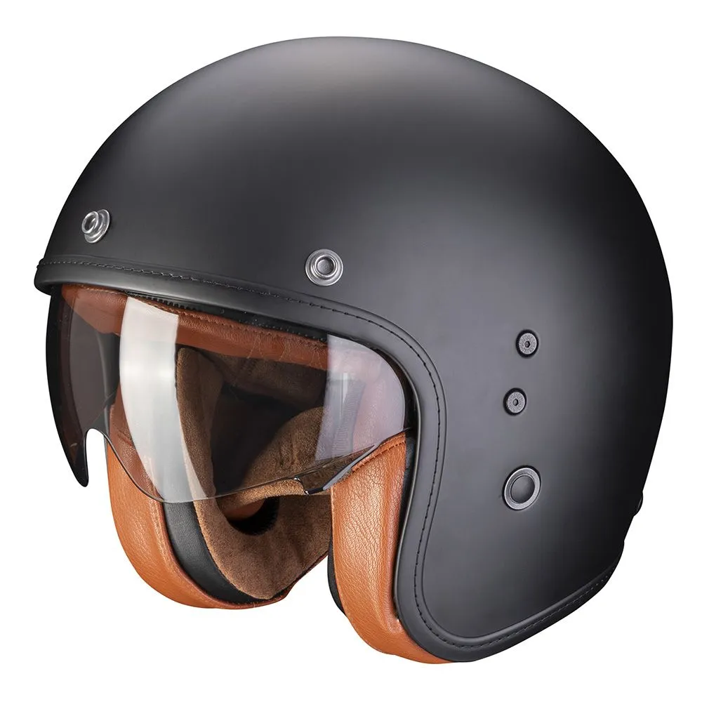 SCORPION Belfast evo lux matt black kaciga
