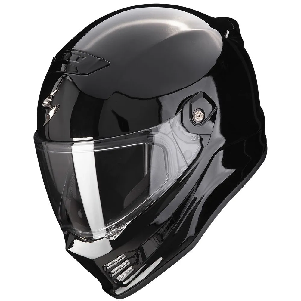 SCORPION Covert-fx solid black kaciga