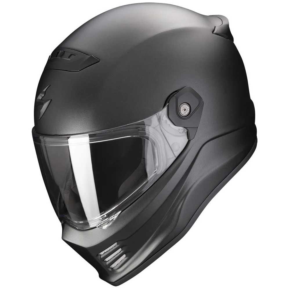 SCORPION Covert-fx solid matt black kaciga