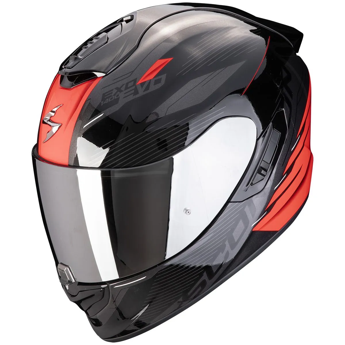 SCORPION Exo-1400 evo ii air luma black-red