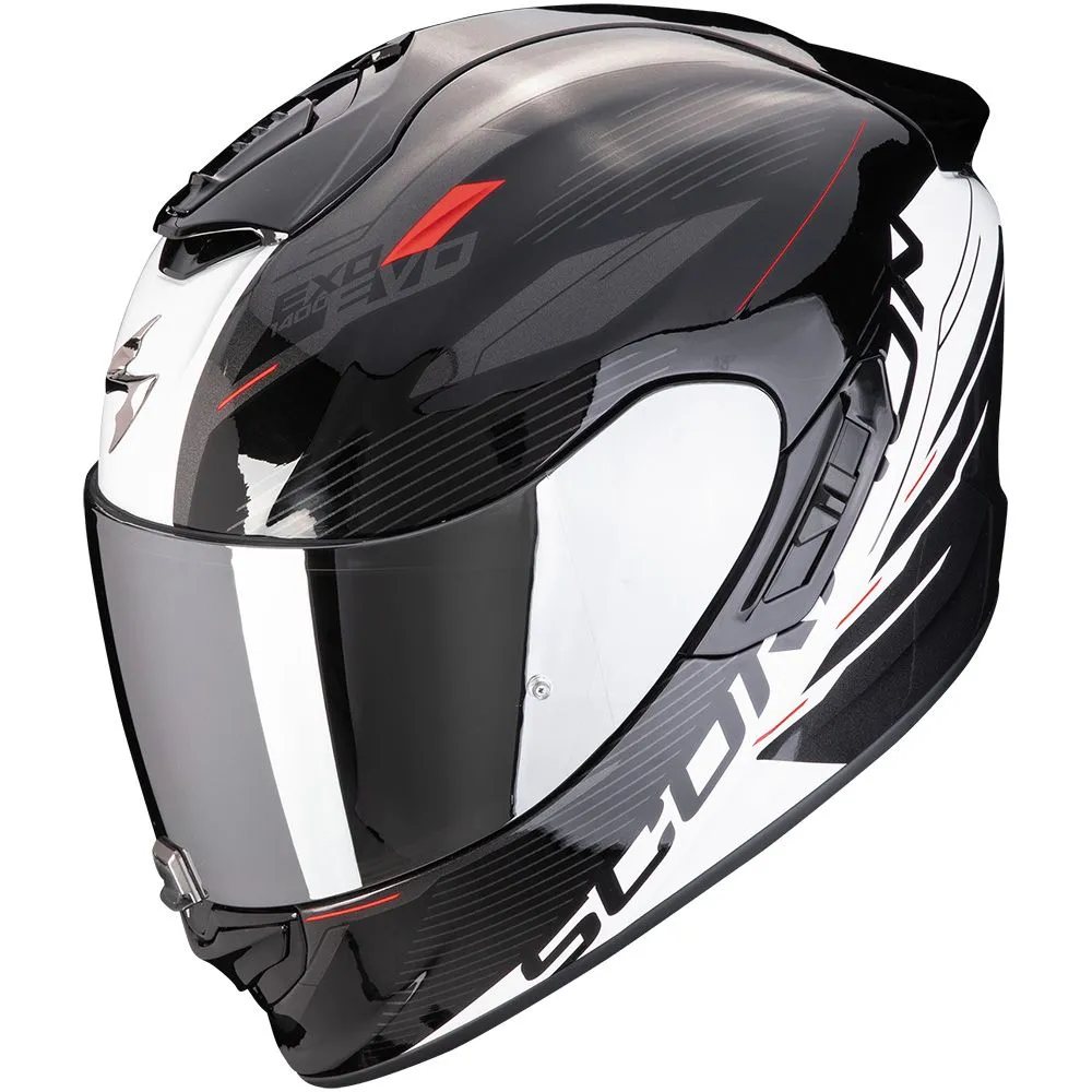 SCORPION Exo-1400 evo ii air luma black-white