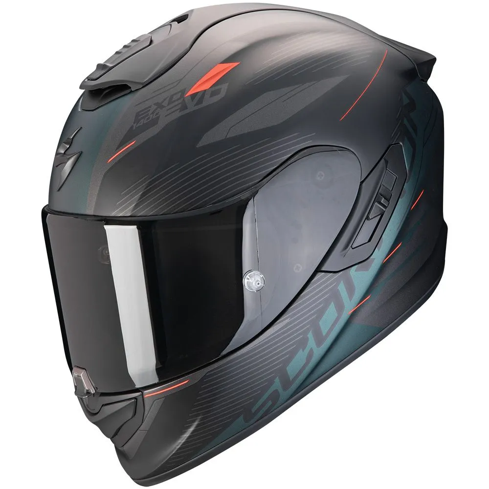 SCORPION Exo-1400 evo ii air luma matt black-green
