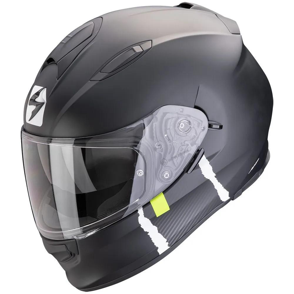 SCORPION Exo-491 code matt black silver