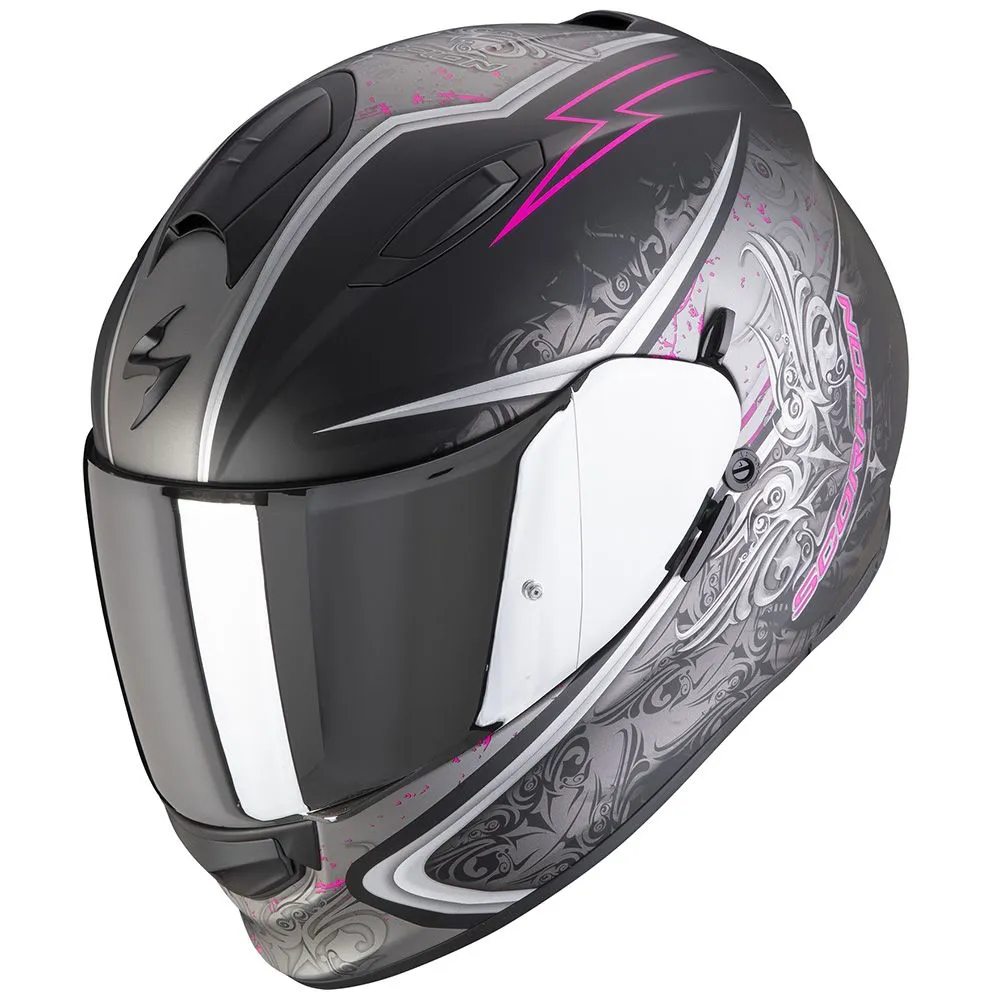 SCORPION Exo-491 run matt black pink kaciga