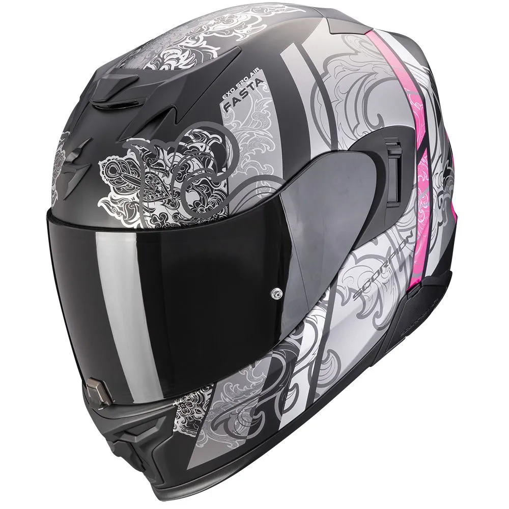 SCORPION Exo-520 evo air fasta matt black pink