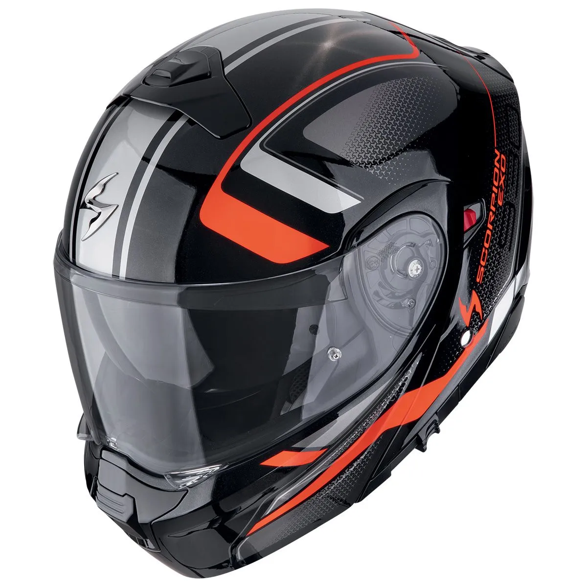 SCORPION Exo-930 evo ardens black metal-red