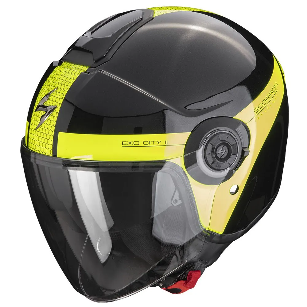 SCORPION Exo-city ii short black yellow