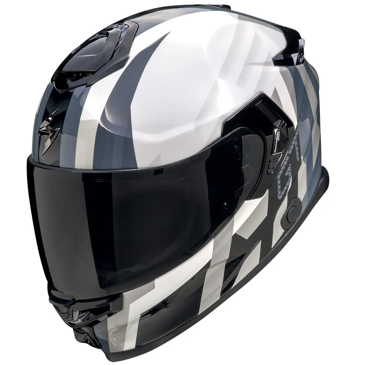 SCORPION Exo-gt sp air touradven pearl white-silver