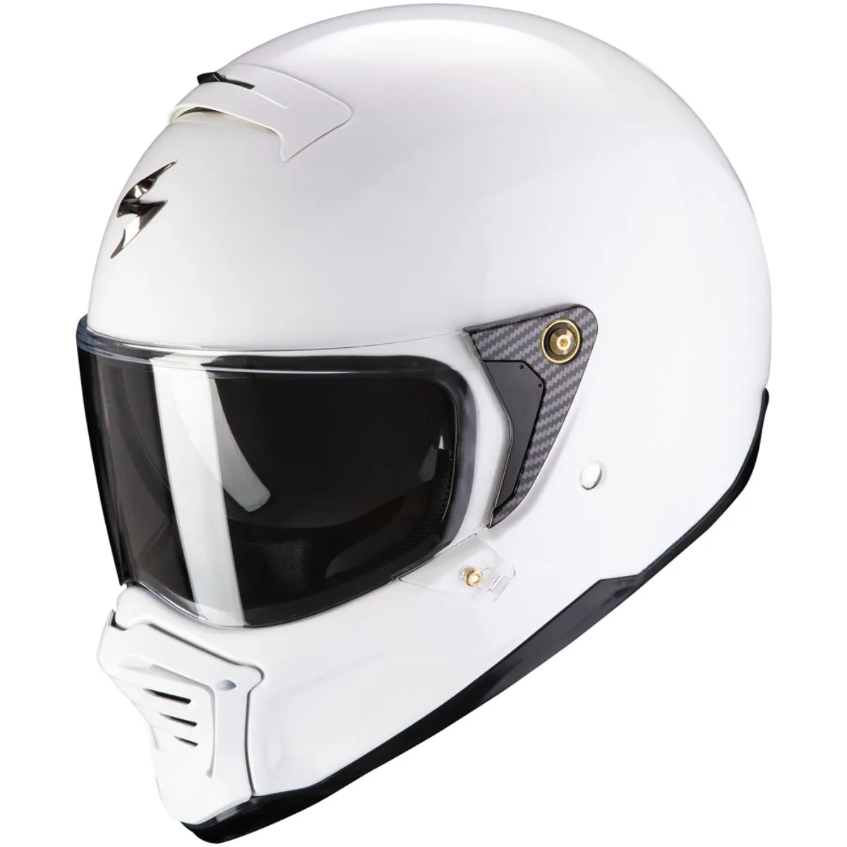 SCORPION Exo-hx1 solid white kaciga
