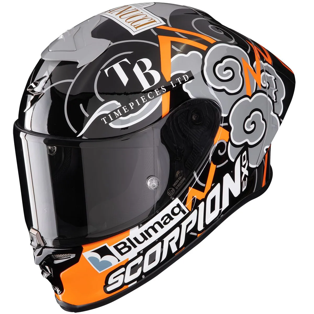 SCORPION Exo-r1 evo air fim racing aron 2024 kaciga
