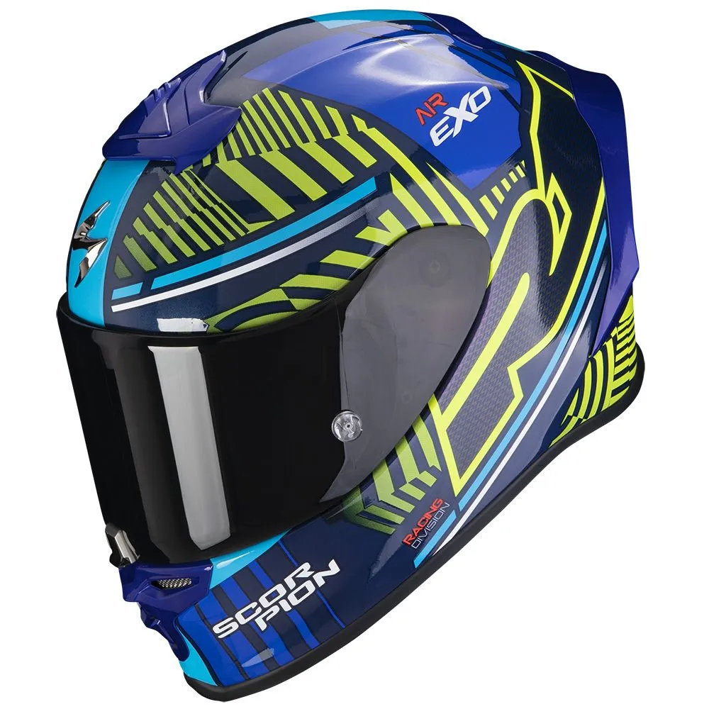 SCORPION Exo-r1 evo air victory blue yellow