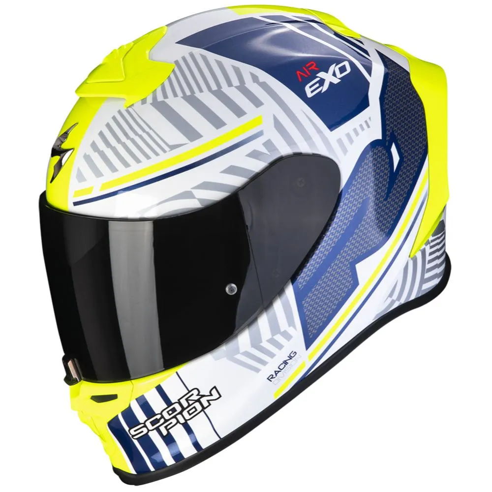 SCORPION Exo-r1 evo air victory white blue