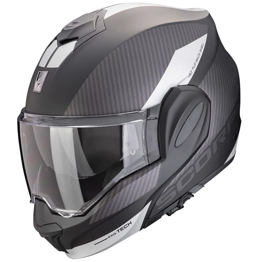 SCORPION Exo-tech evo team matt black-silver