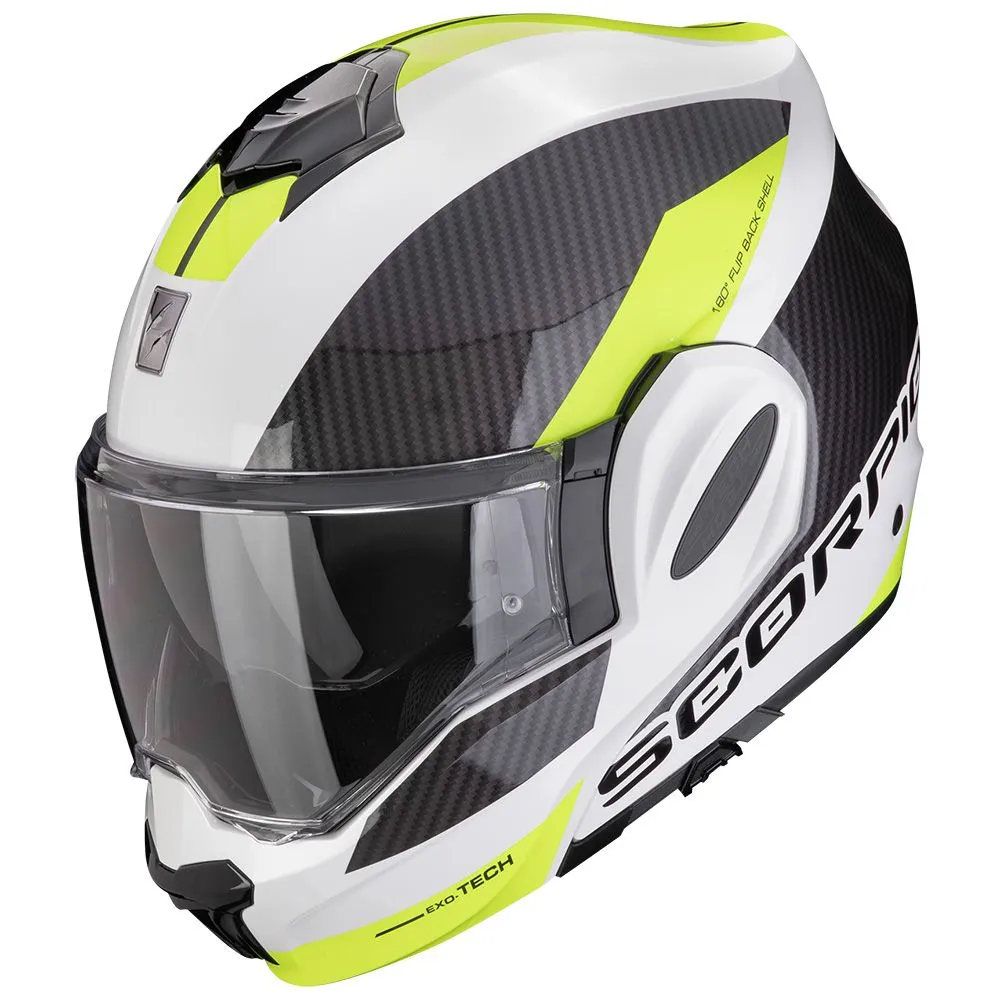 SCORPION Exo-tech evo team white-neon yellow