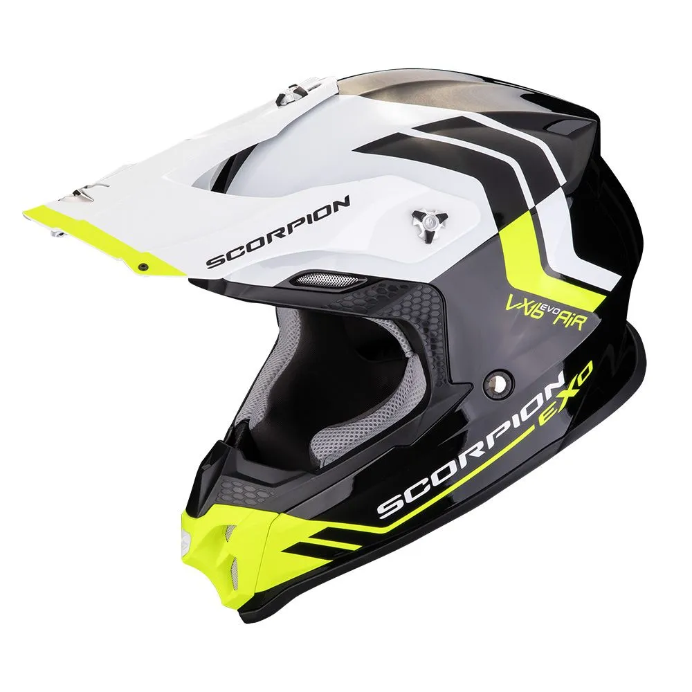 SCORPION Vx-16 evo air fusion black neon yellow