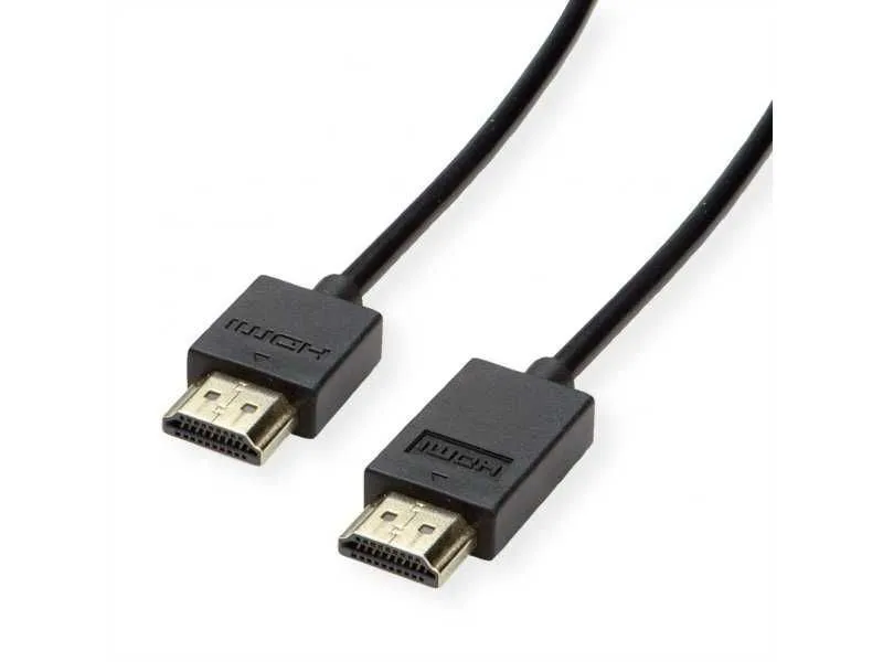 SECOMP Roline HDMI Ultra HD Cbl+Eth act M/M 5.0m