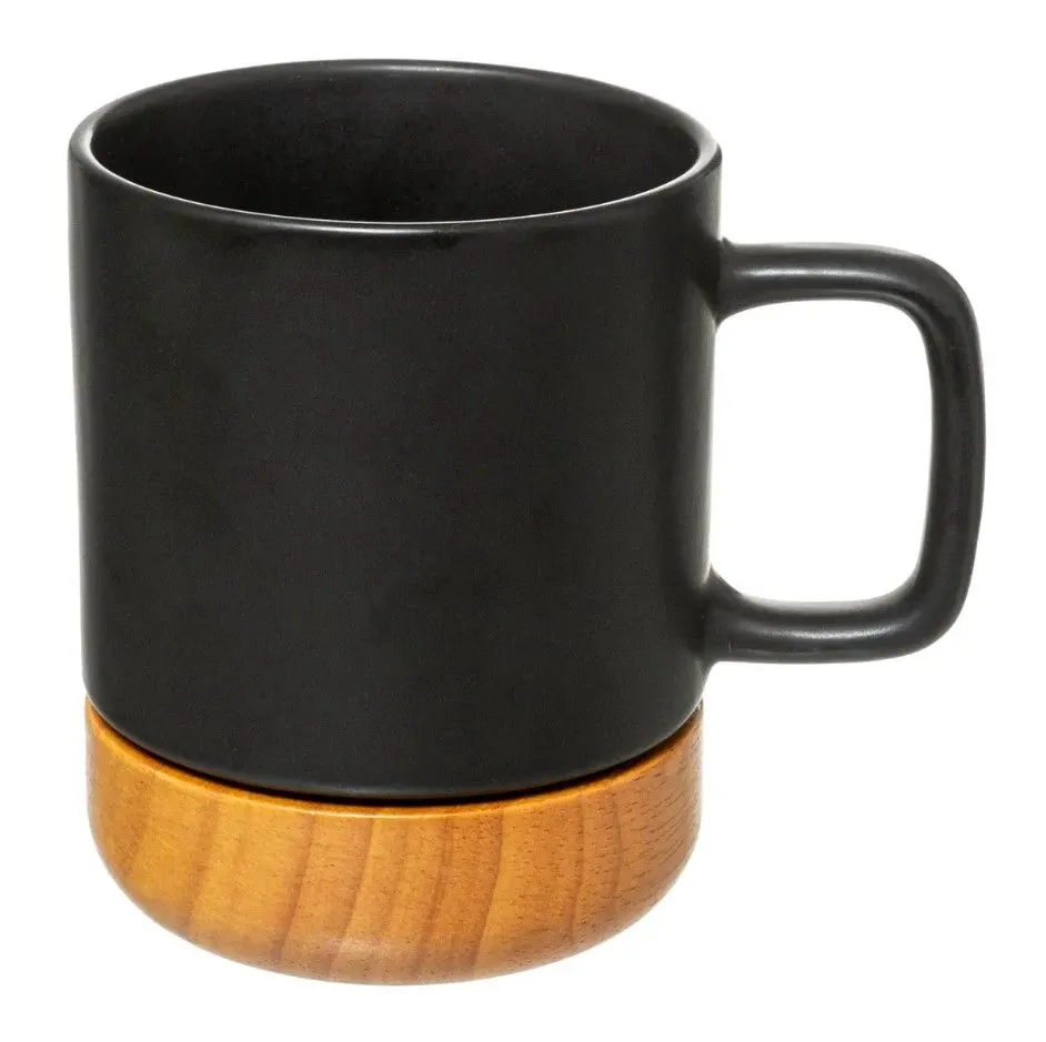SECRET DE GOURMET Keramička šolja M 43cl, bambus/crna